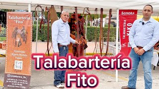 Talabartería Fito Maestro talabartero en accesorios en piel rústica para vaquero leather fabric [upl. by Octavie]