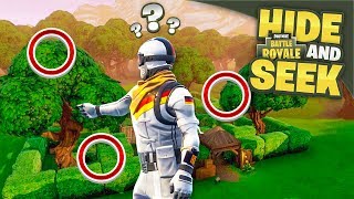 ALMOST IMPOSSIBLE HIDING  Hide amp Seek in Fortnite [upl. by Pressey]