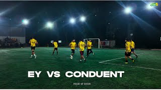 I F T  E Y amp Conduent Quarter Final [upl. by Salohcim]