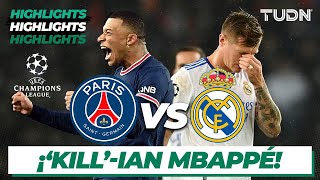 Highlights  PSG vs Real Madrid  UEFA Champions League  Octavos IDA  TUDN [upl. by Caron]