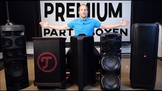 Test JBL vs Teufel vs Sony vs Panasonic vs Samsung  5 PremiumPartyboxen im Vergleich [upl. by Ratcliff]