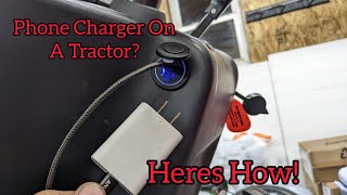 Add A 12V Power Outlet To Your Kioti Tractor Heres How [upl. by Nosaes]