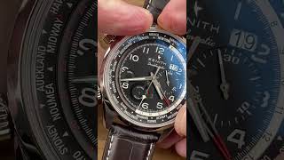 Zenith El Primero Pilot Doublematic 032400404621C721 1Minute Watch Review [upl. by Gwyneth341]