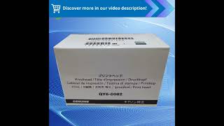 Upgrade Your Canon Printer Original New Printhead QY60082 for iP7220 amp MG Series  Enhance Quality [upl. by Evers]