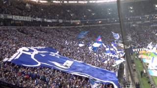 FC Schalke 04 gegen Hertha BSC AufstellungenVereinsliedStimmungEinlauf [upl. by Ariuqahs]