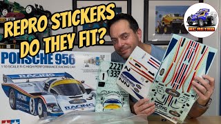 e330 Will Rothmans Racing Reproduction Stickers Fit Lets Unbox The Tamiya Porsche 956 amp Find Out [upl. by Donn]