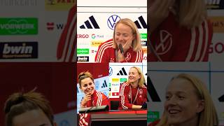 Interview Lena Oberdorf und Lea Schüller ❤️⚽️ DFB Frauen Team [upl. by Perle]