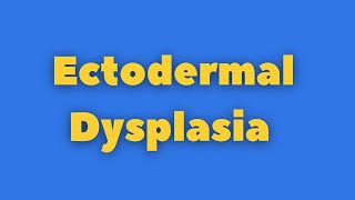 Ectodermal Dysplasia  Skin lesion  oral pathology  Oral medicine [upl. by Nehgam835]