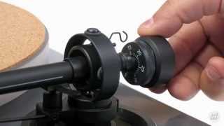 Tonearm Setup Video For ProJect Debut Carbon  Music Hall MMF 22 [upl. by Eedissac]