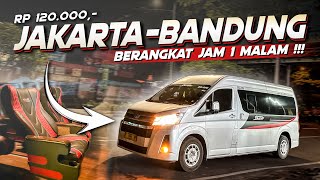 Berangkat Tengah Malam Travel Bhisa JAKARTABANDUNG [upl. by Okkin]