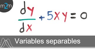 Ecuaciones Diferenciales de Variables Separables │ ejercicio 3 [upl. by Akinahc]