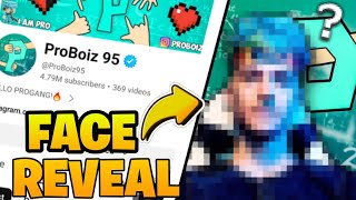 PROBOIZ FACE REVEAL🤯  100 REAL  ProBoiz95 proboii [upl. by Aihtekal]