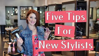 5 TIPS FOR  BEGINNER HAIR STYLIST  HAIR STYLIST TIPS  GROW YOUR BUSINESS [upl. by Hanid]