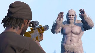 Hunting The YETI in GTA 5 Online [upl. by Fortunna]