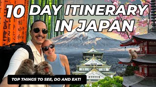 ULTIMATE 10 DAY JAPAN Travel Guide  Tokyo Nagano Kyoto Osaka  more [upl. by Schach629]