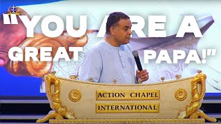 Dag HewardMills Visits Action Chapel on ArchBishop DuncanWilliams Birthday  ArchbishopNick [upl. by Lam]