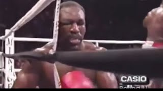 Evander Holyfield Vs Riddick Bowe Fight 1 All Knockdowns Legendary Heavyweight Boxing Title Bout [upl. by Gainor688]