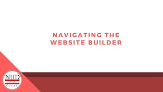 Navigating the Website Builder [upl. by Ittak]