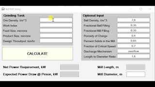 Ball Mill Sizing [upl. by Daph]