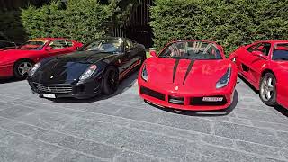 🚘🔥 SUPERCARS IN THE CHEDI HOTEL ANDERMATT SWITZERLAND [upl. by Higginson828]