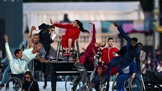 Christine amp the Queens performance at the opening ceremony of the Paris 2024 Paralympic Games [upl. by Jillene]