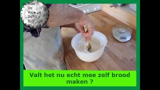 Valt het nu echt mee zelf brood maken [upl. by Halueb]