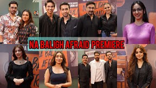 Na Baligh Afraad Premiere  Aashir Wajahat  Samar Jafri  Kinza Hashmi  Hira Mani  Review [upl. by Hoxie]