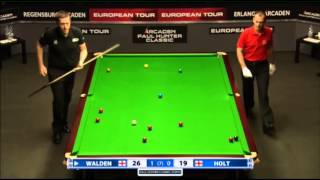 Michael Holt  Ricky Walden Full Match Snooker Paul Hunter Classic 2013  Round 6 [upl. by Puklich]