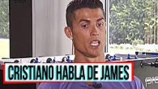 esto dijo Cristiano Ronaldo habla de la salida de James Rodriguez del Real Madrid 2017 [upl. by Johannes365]