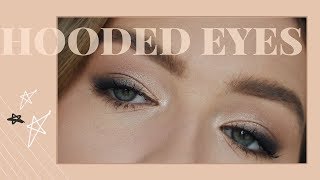 Easiest Eye Shadow Technique for Hooded Eyes [upl. by Gearhart]