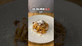 Sos Boloński🥫🥩 idealny do spaghetti lub zapiekanek🔥 12 przepis w opisie👌Ragu alla Bolognese♥️ [upl. by Keraj]