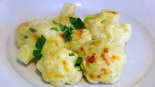 Blumenkohl überbacken mit BechamelsoßeBlumenkohl mit weißer Soße und mit Käse überbackenBlumenkohl [upl. by Vedi881]