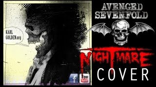 NIGHTMARE by Avenged Sevenfold  INSTRUMENTAL GUITAR COVER ft Rocco Pezzin [upl. by Sinnaiy]