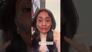 Easy Exercise To Get A Natural Face Lift Faceyoga Skincare antiaging [upl. by Tniassuot]