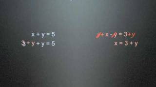 Algebra Solving Equations with Two Variables in Algebra [upl. by Oiratnom456]