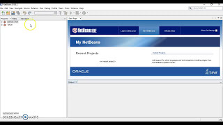 How to create your first Java program with NetBeans 82 [upl. by Tillion]