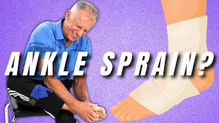 Ankle Sprain Is it BROKE How to Tell amp What to Do How to Wrap [upl. by Ahsenev]