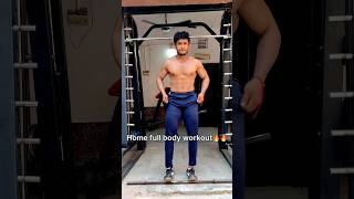 Home full body workout🔥ytshorts motivation trendingshorts viralreels apdhillon gymlover [upl. by Annahtur]