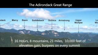 Adirondack Great Range Traverse [upl. by Carrel744]