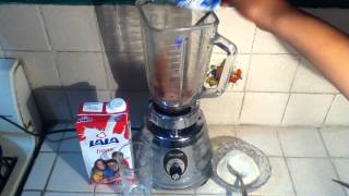 Batido de chocolate  una receta [upl. by Siesser884]