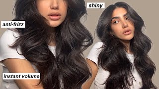 VOLUMINOUS BOUNCY HAIR TUTORIAL [upl. by Nodnek]