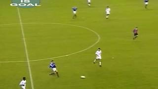 Goal Paul Gascoigne Rangers vs AJ Auxerre 25091996 [upl. by Mccallion]