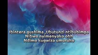 Niyo Bosco  Ndabihiwe Official Video Lyrics [upl. by Yuk507]