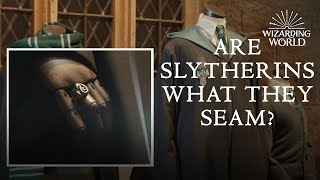 A Closer Look at Slytherin Costumes  Wizarding World [upl. by Hesta310]