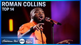 Roman Collins Brings The Soul amp Praise Singing A James Brown Song  American Idol 2024 [upl. by Euphemie]