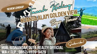 REVIEW TANAH MURAH PINGGIR JALAN RAYA  NUANSA ALAM GOLDEN VIEW [upl. by Htiekel551]