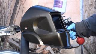 Harbor Freight Customized Welding Helmet 2 [upl. by Thamora]