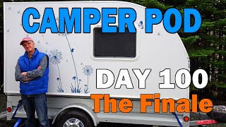 Day 100 Final Day  Final Weigh  Final Say  Building a Teardrop Camper [upl. by Laehcar]