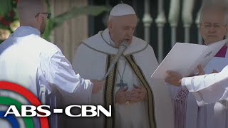 Live from the Vatican Solemn Mass of Easter Sunday and Urbi Et Orbi blessing Courtesy EWTN [upl. by Howarth983]