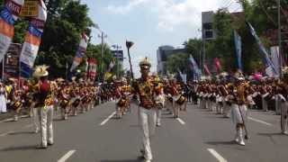 Drumcorps AKPOL Festival Film Indonesia [upl. by Fabrin662]